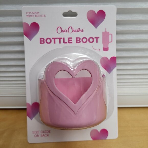 Stanley Target Valentine Tumbler Bundle, 40 Oz White Hearts & Bottle Boot - Picture 7 of 8